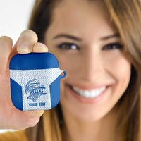 Hellas Basketball Custom AirPods Case Go Greece White Version - Wonder Print Shop