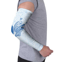 Hellas Basketball Custom Arm Sleeves Go Greece White Version - Wonder Print Shop
