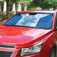 Hellas Basketball Custom Auto Sun Shade Go Greece White Version - Wonder Print Shop