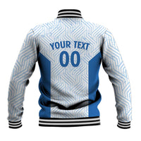 Hellas Basketball Custom Baseball Jacket Go Greece White Version - Wonder Print Shop