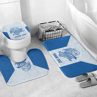 Hellas Basketball Custom Bathroom Set Go Greece White Version - Wonder Print Shop