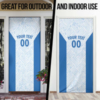 Hellas Basketball Custom Door Cover Go Greece White Version - Wonder Print Shop