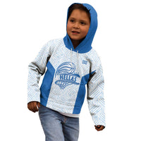Hellas Basketball Custom Kid Hoodie Go Greece White Version - Wonder Print Shop