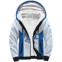 Hellas Basketball Custom Sherpa Hoodie Go Greece White Version - Wonder Print Shop