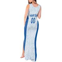 Hellas Basketball Custom Tank Maxi Dress Go Greece White Version - Wonder Print Shop