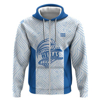 Hellas Basketball Custom Zip Hoodie Go Greece White Version - Wonder Print Shop
