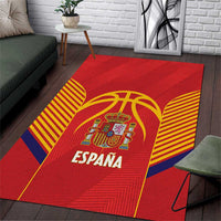 Spain Basketball Area Rug La Roja Go Champions - Wonder Print Shop