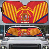 Spain Basketball Auto Sun Shade La Roja Go Champions - Wonder Print Shop