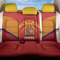 Spain Basketball Back Car Seat Cover La Roja Go Champions - Wonder Print Shop