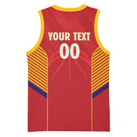 Spain Basketball Custom Basketball Jersey La Roja Go Champions - Wonder Print Shop