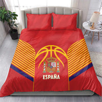 Spain Basketball Bedding Set La Roja Go Champions - Wonder Print Shop