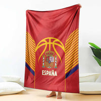 Spain Basketball Blanket La Roja Go Champions - Wonder Print Shop