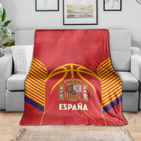 Spain Basketball Blanket La Roja Go Champions - Wonder Print Shop