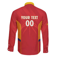 Spain Basketball Custom Family Matching Puletasi and Hawaiian Shirt La Roja Go Champions - Wonder Print Shop