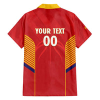 Spain Basketball Custom Family Matching Short Sleeve Bodycon Dress and Hawaiian Shirt La Roja Go Champions - Wonder Print Shop