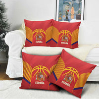 Spain Basketball Pillow Cover La Roja Go Champions - Wonder Print Shop