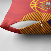 Spain Basketball Pillow Cover La Roja Go Champions - Wonder Print Shop