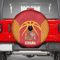 Spain Basketball Spare Tire Cover La Roja Go Champions - Wonder Print Shop