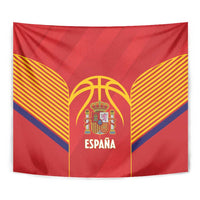 Spain Basketball Tapestry La Roja Go Champions - Wonder Print Shop