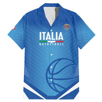 Italy Basketball Custom Family Matching Mermaid Dress and Hawaiian Shirt Gli Azzurri Go Champions - Wonder Print Shop