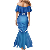 Italy Basketball Custom Family Matching Mermaid Dress and Hawaiian Shirt Gli Azzurri Go Champions - Wonder Print Shop