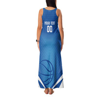 Italy Basketball Custom Family Matching Tank Maxi Dress and Hawaiian Shirt Gli Azzurri Go Champions - Wonder Print Shop