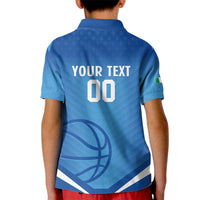 Italy Basketball Custom Kid Polo Shirt Gli Azzurri Go Champions - Wonder Print Shop