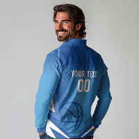 Italy Basketball Custom Long Sleeve Polo Shirt Gli Azzurri Go Champions - Wonder Print Shop