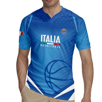 Italy Basketball Custom Rugby Jersey Gli Azzurri Go Champions - Wonder Print Shop