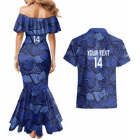 Serbia Basketball Custom Couples Matching Mermaid Dress and Hawaiian Shirt Srbija Go Champions - Wonder Print Shop