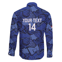 Serbia Basketball Custom Family Matching Off The Shoulder Long Sleeve Dress and Hawaiian Shirt Srbija Go Champions - Wonder Print Shop