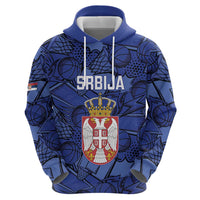 Serbia Basketball Custom Hoodie Srbija Go Champions - Wonder Print Shop