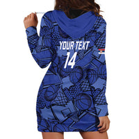 Serbia Basketball Custom Hoodie Dress Srbija Go Champions - Wonder Print Shop