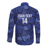 Serbia Basketball Custom Long Sleeve Button Shirt Srbija Go Champions - Wonder Print Shop