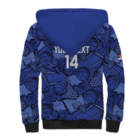 Serbia Basketball Custom Sherpa Hoodie Srbija Go Champions - Wonder Print Shop