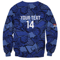 Serbia Basketball Custom Sweatshirt Srbija Go Champions - Wonder Print Shop
