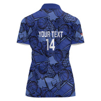 Serbia Basketball Custom Women Polo Shirt Srbija Go Champions - Wonder Print Shop