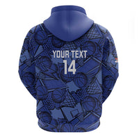 Serbia Basketball Custom Zip Hoodie Srbija Go Champions - Wonder Print Shop