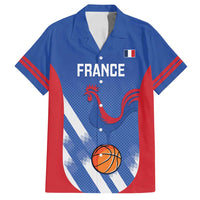 France Basketball Custom Family Matching Summer Maxi Dress and Hawaiian Shirt Allez Les Bleus - Wonder Print Shop