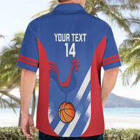 France Basketball Custom Hawaiian Shirt Allez Les Bleus - Wonder Print Shop
