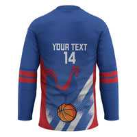 France Basketball Custom Hockey Jersey Allez Les Bleus - Wonder Print Shop