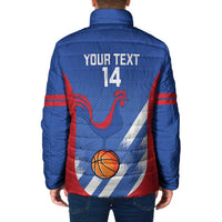 France Basketball Custom Padded Jacket Allez Les Bleus - Wonder Print Shop