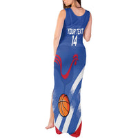 France Basketball Custom Tank Maxi Dress Allez Les Bleus - Wonder Print Shop