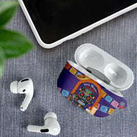 Mexico Day Of The Dead AirPods Case Sombrero Sugar Skull Marigold Pan De Muerto - Wonder Print Shop