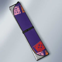 Mexico Day Of The Dead Auto Sun Shade Sombrero Sugar Skull Marigold Pan De Muerto - Wonder Print Shop