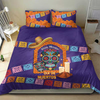 Mexico Day Of The Dead Bedding Set Sombrero Sugar Skull Marigold Pan De Muerto - Wonder Print Shop