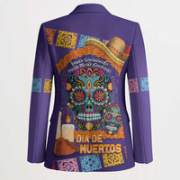 Mexico Day Of The Dead Blazer Sombrero Sugar Skull Marigold Pan De Muerto - Wonder Print Shop