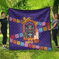 Mexico Day Of The Dead Quilt Sombrero Sugar Skull Marigold Pan De Muerto - Wonder Print Shop