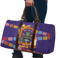 Mexico Day Of The Dead Travel Bag Sombrero Sugar Skull Marigold Pan De Muerto - Wonder Print Shop