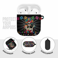 Mexican La Catrina AirPods Case Viva Mexico Dia De Muertos - Wonder Print Shop